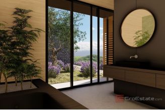 014 1020 07 Korcula Modern villa with open sea view for sale