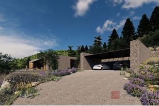 014 1020 07 Korcula Modern villa with open sea view for sale