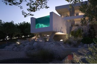 020 2022 414 Building land with a project for a construction of a villa for sale