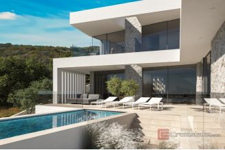 020 2022 414 Building land with a project for a construction of a villa for sale