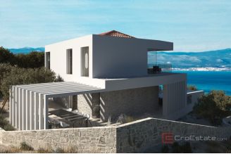 020 2022 414 Building land with a project for a construction of a villa for sale