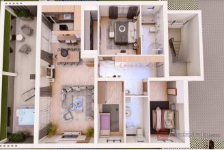 019 2022 418 Kastela Luxury penthouse with a panoramic view of the sea for sale1