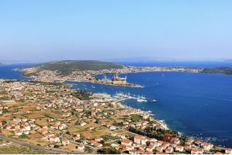 009 2049 04 Trogir Building land with a sea view for sale