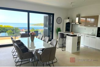 018 2021 391 Rogoznica Modern villa with pool and a sea view for sale