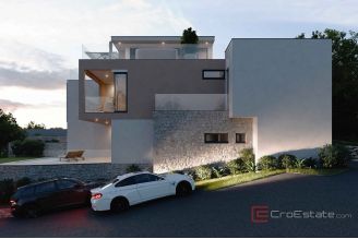 015 2043 130 Vodice Modern house with pool and a sea view for sale