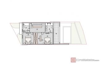 015 2043 130 Vodice Modern house with pool and a sea view for sale