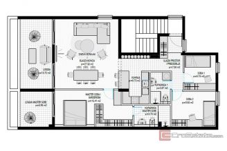 007 2036 115 Split area Two story apartment first row to the sea sale