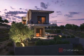 020 5325 30 Primosten Newly built villa with pool and a sea view for sale