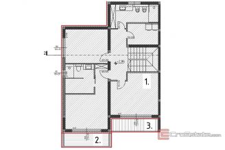 007 2047 03a Kastela Three bedroom apartment with yard for sale