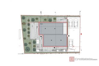 007 2016 629 island brac Building plot with construction project for sale