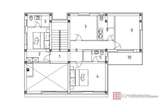 008 2018 262 Rogoznica Modern villa near the sea sale