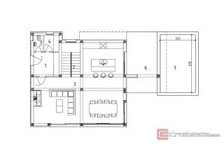 008 2018 262 Rogoznica Modern villa near the sea sale