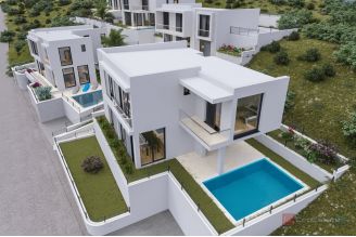 009 2018 263 Rogoznica Villa with pool near the sea sale