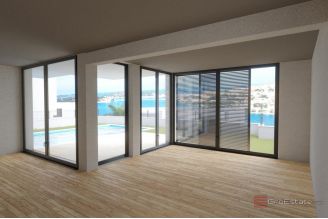 009 2018 263 Rogoznica Villa with pool near the sea sale