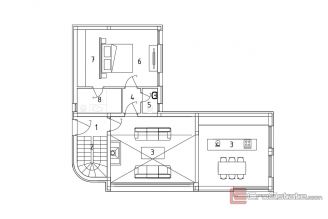 009 2018 263 Rogoznica Villa with pool near the sea sale