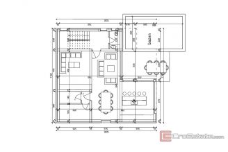 005 2018 265 Rogoznica Newly built villa with pool near the sea for sale