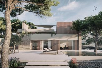 013 2016 268 Rogoznica Newly built villa in the first row to the sea for sale