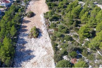 004 2016 631 trogir spacious building plot with an open view for sale