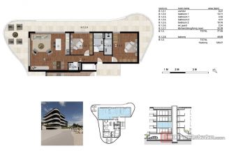 006 2035 189 Trogir Modern apartmet in the first row to the sea for sale