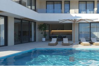 008 2018 271 Rogoznica Modern villa with pool in the second row to the sea for sale