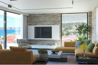 008 2018 271 Rogoznica Modern villa with pool in the second row to the sea for sale