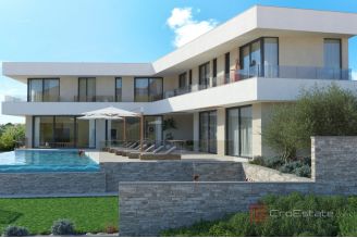 008 2018 271 Rogoznica Modern villa with pool in the second row to the sea for sale