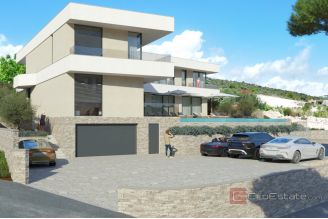 008 2018 271 Rogoznica Modern villa with pool in the second row to the sea for sale