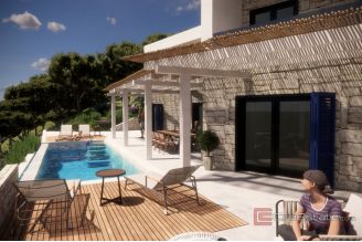 007 2016 635 Peljesac Modern villa with pool and a sea view for sale