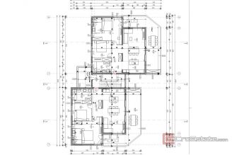 008 2016 639 Ciovo Apartments with pool and sea view for sale