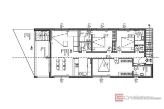017 2035 209 Ciovo Modern penthouse in the first row to the sea for sale