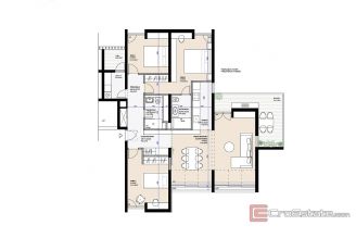 020 2035 210 Split Spinut Luxury two bedroom apartment with an open sea view sale