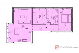 007 2043 156 Zadar Two bedroom apartment with roof terrace for sale