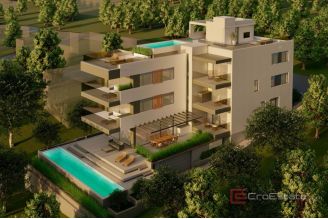 013 2043 162 Zadar Modern penthouse with pool for and roof terrace for sale
