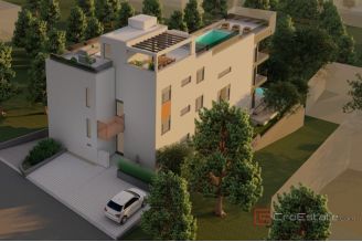 013 2043 162 Zadar Modern penthouse with pool for and roof terrace for sale