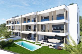 011 2043 170 Zadar Penthouse with pool in the first row to the sea for sale