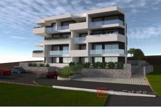 001 2035 230 Ciovo Two bedroom apartment with a sea view for sale