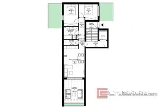 009 2035 230 Ciovo Two bedroom apartment with a sea view for sale