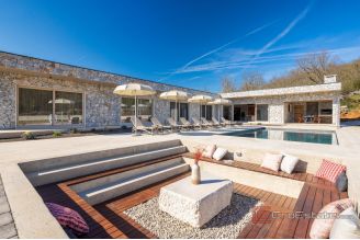 020 2048 43 Dalmatian Hinterland Luxury villa with pool and tennis court for rent