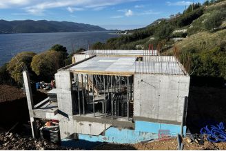 020 2052 56 Peljesac Modern villa with pool and a sea view for sale