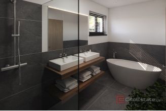 020 2052 57 Peljesac Modern villa with pool and a sea view for sale