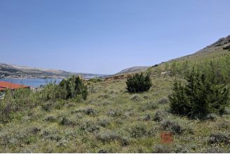 004 2052 59 Pag Agricultural land with a sea view for sale