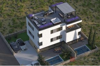 004 2022 457 island pag penthouse with roof terrace and beautiful view for sale