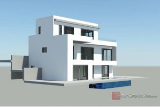 007 2035 240 Trogir Land with sea view and permission to build a villa for sale