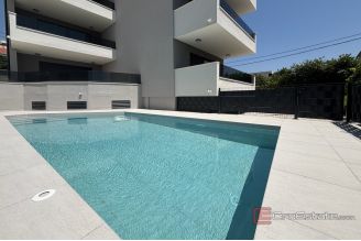 012 2035 244 Trogir Luxury penthouse with open sea view for sale