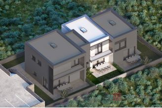010 2047 82 vodice triplex with yard and swimming pool option for sale