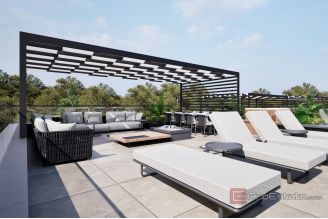 010 2047 82 vodice triplex with yard and swimming pool option for sale