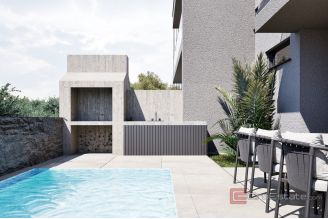 010 2047 81 Vodice Two story triplex with yard and pool for sale