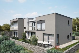 010 2047 81 Vodice Two story triplex with yard and pool for sale