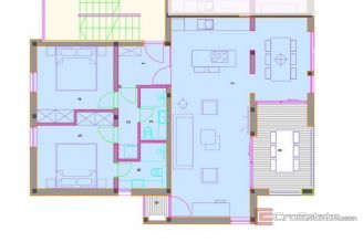 010 2052 69c Orebic Modern apartment with pool and parking space for sale