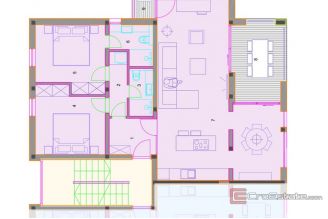 010 2052 69k Orebic Two bedroom apartment with shared pool for sale